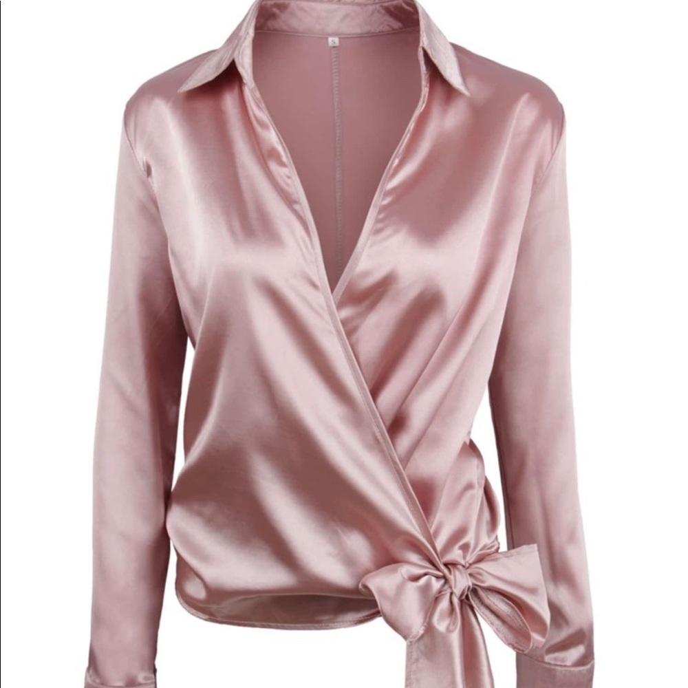 Pink blouse